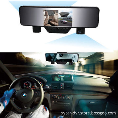 Driving recorder with GPS/Bluetooth/motion detection/loop recording function, built-in microphone
